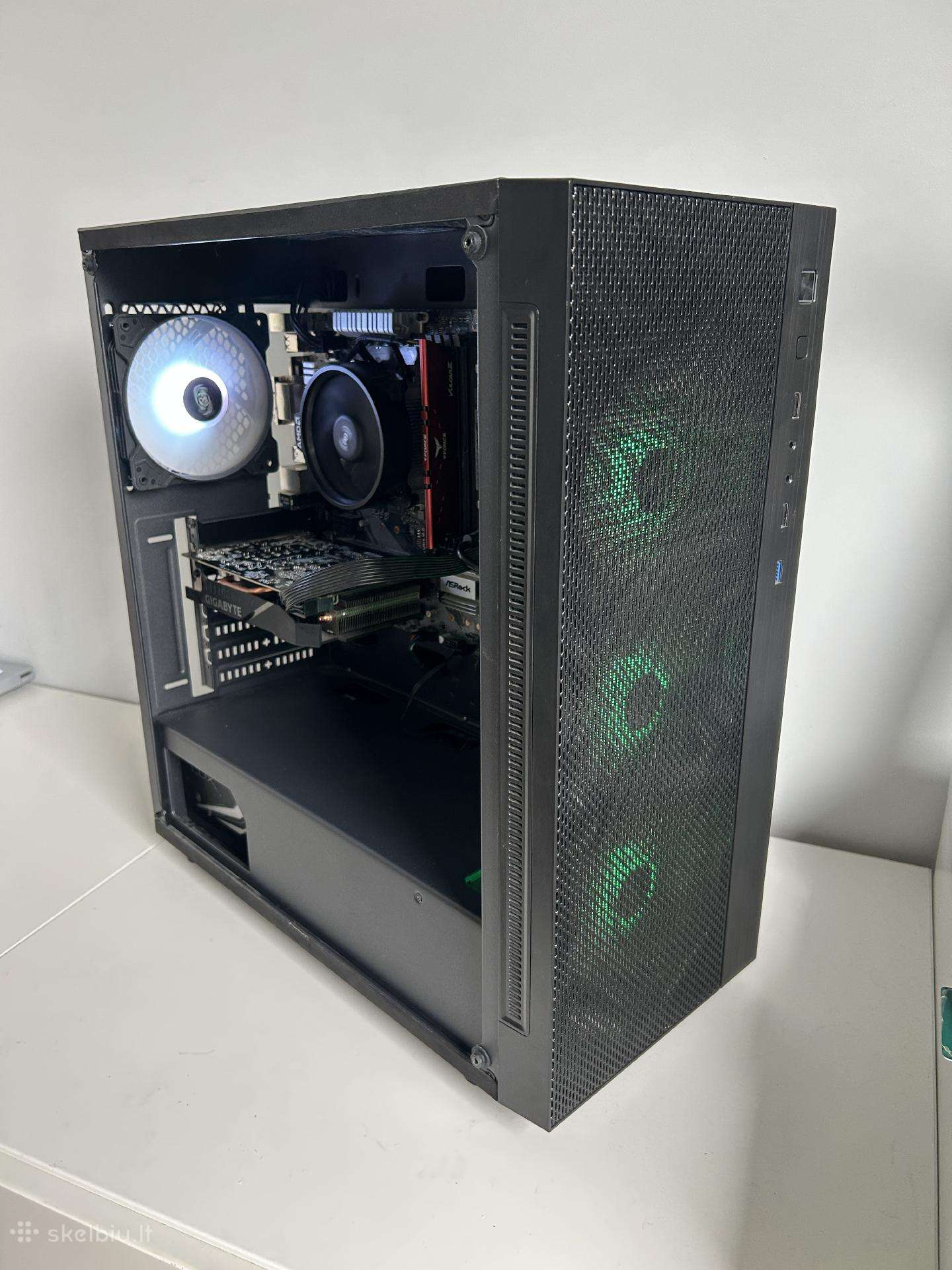 Gaming Pc su Gtx 1660ti ir Ryzen 5 5600