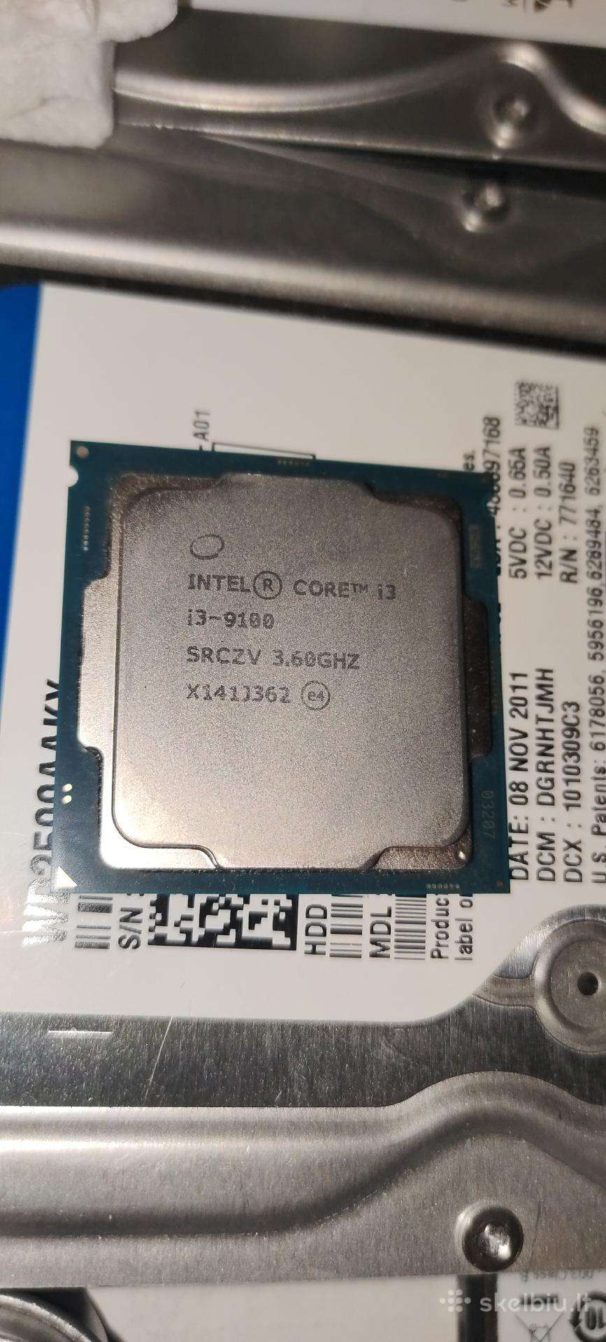 Procesorius i3 9100