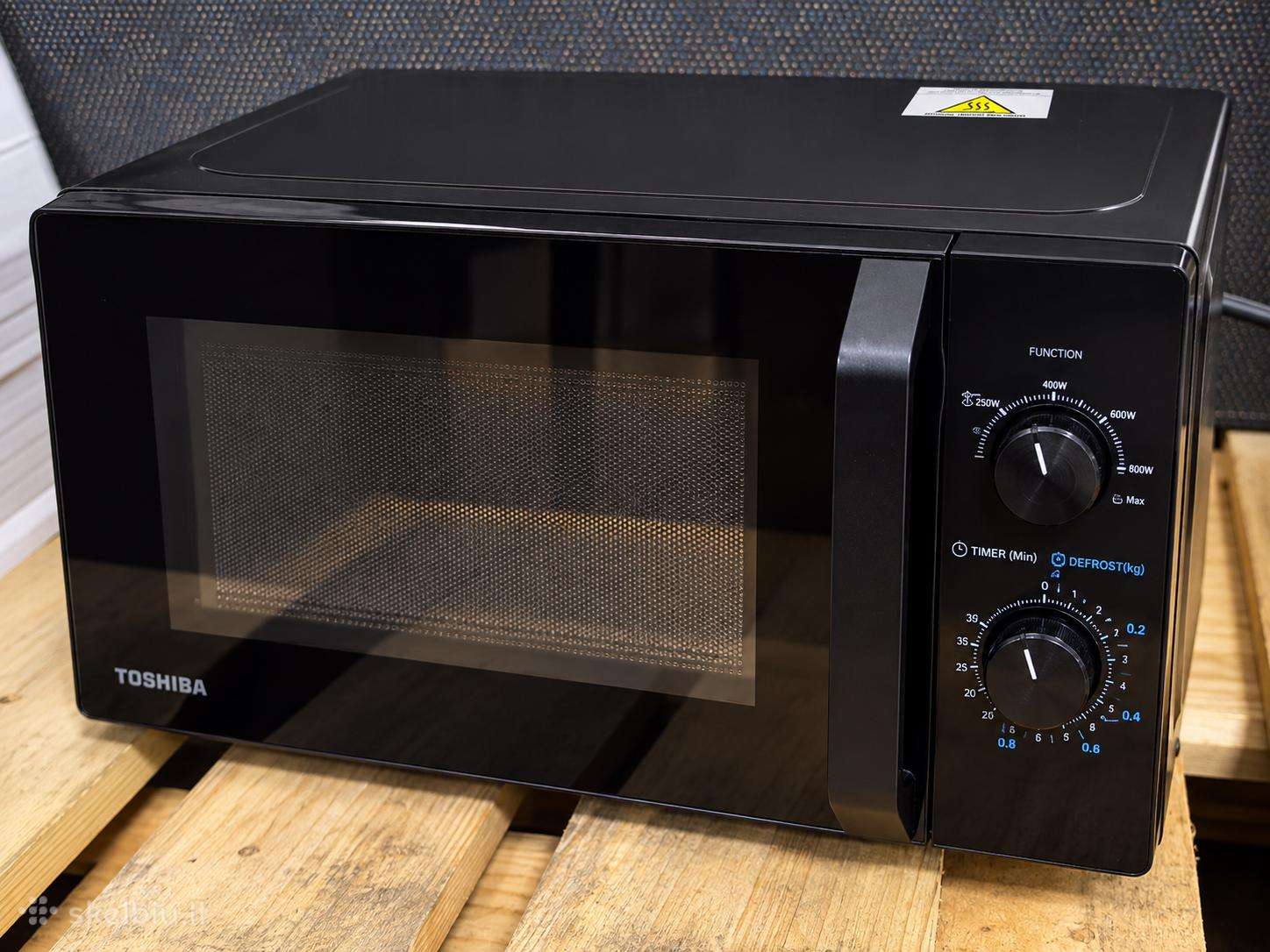 Toshiba Mw2-mg20p(bk) mikrobangų krosnelė – 20l