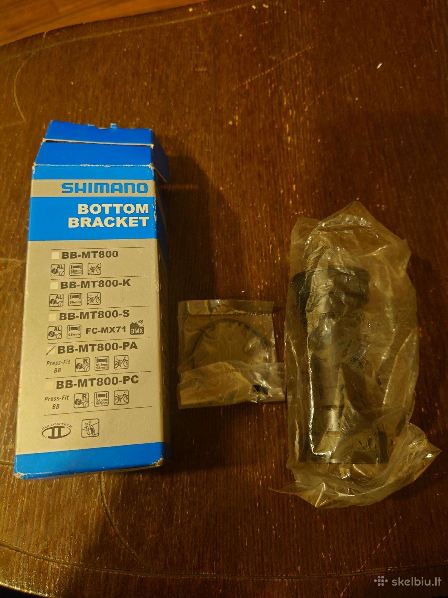 Shimano mt800 centrinė ašis