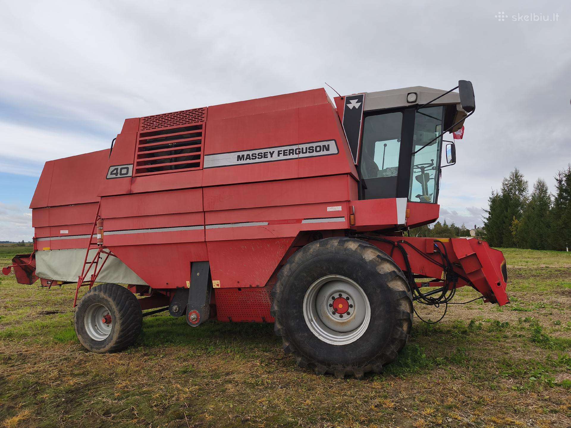 Massey Ferguson 40, комбайны