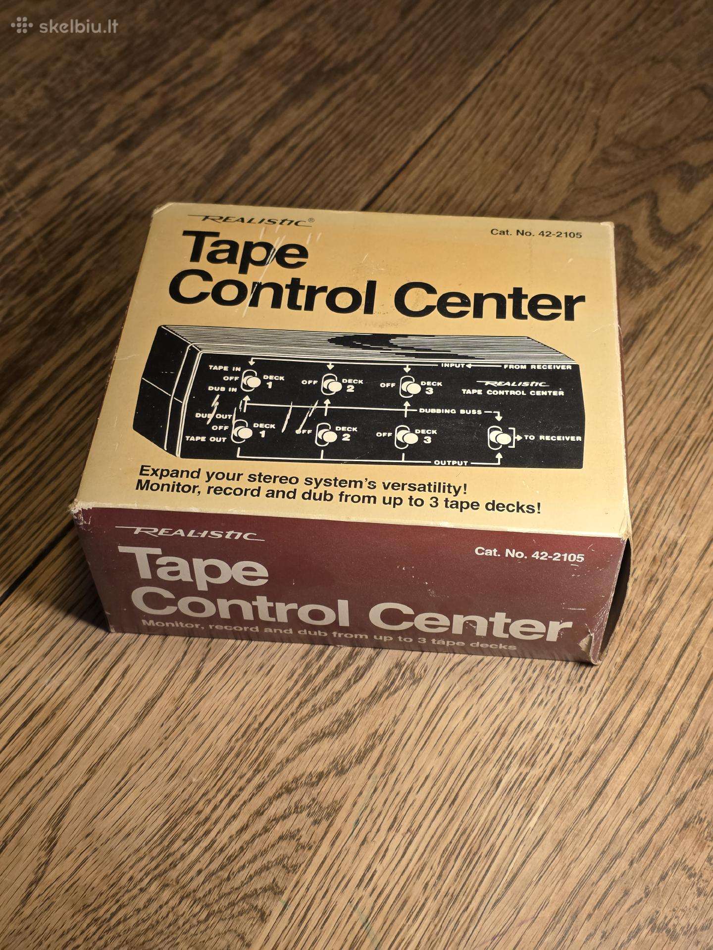 Realistic Tape Control Center