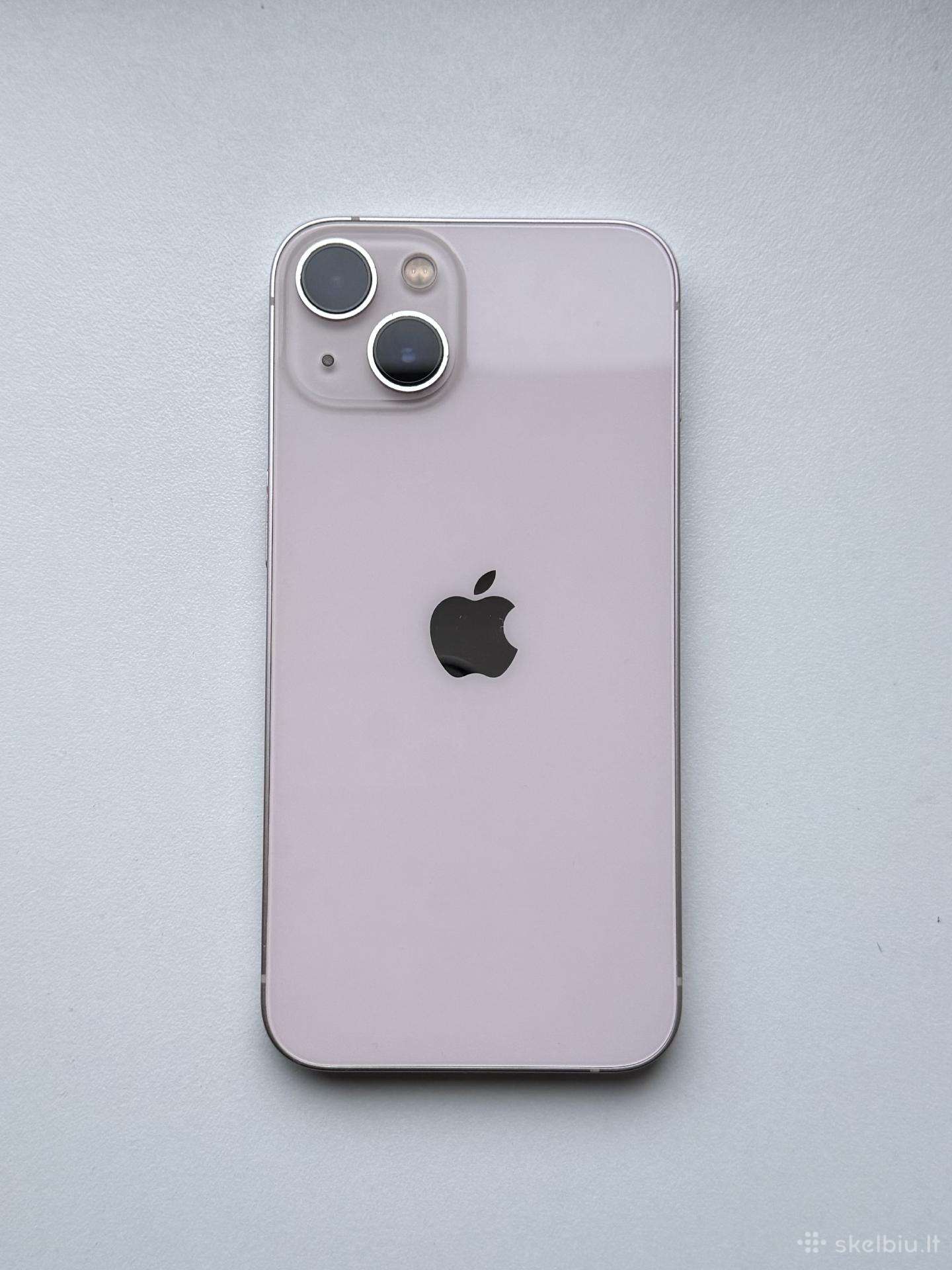 iPhone 13, 128 GB, šviesiai rožinės spalvos