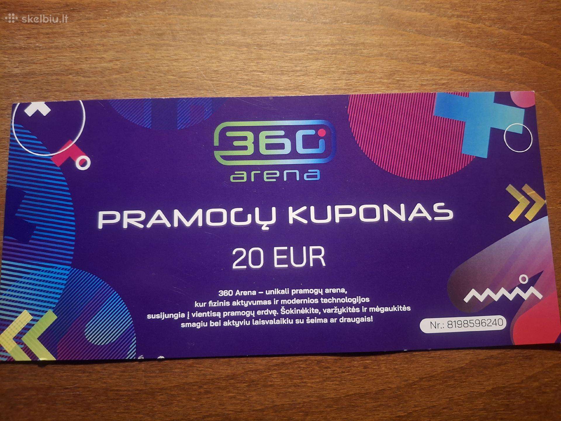 Kuponas 360 Arena