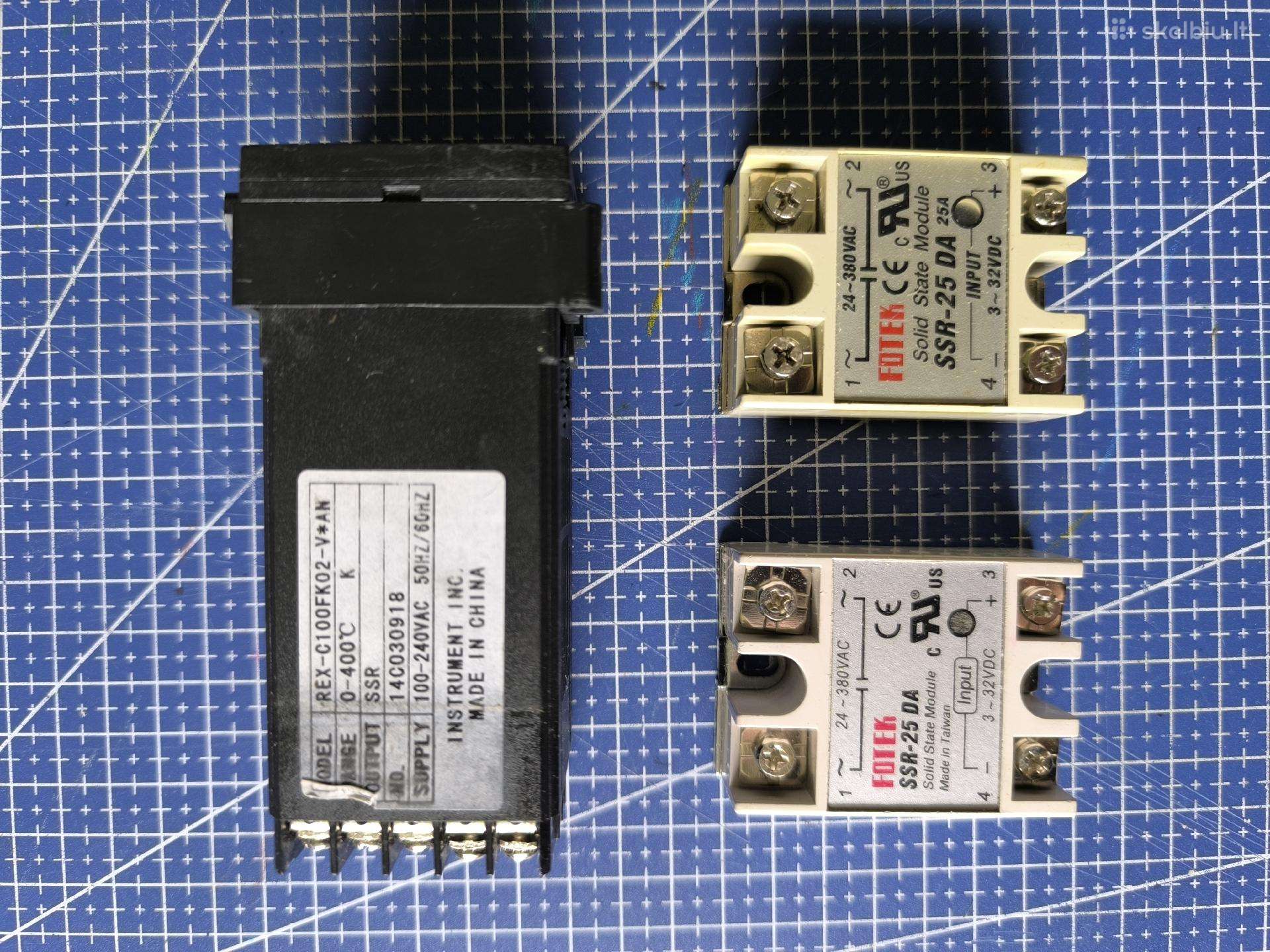 Rex-c100 Pid Temperatūros valdiklis