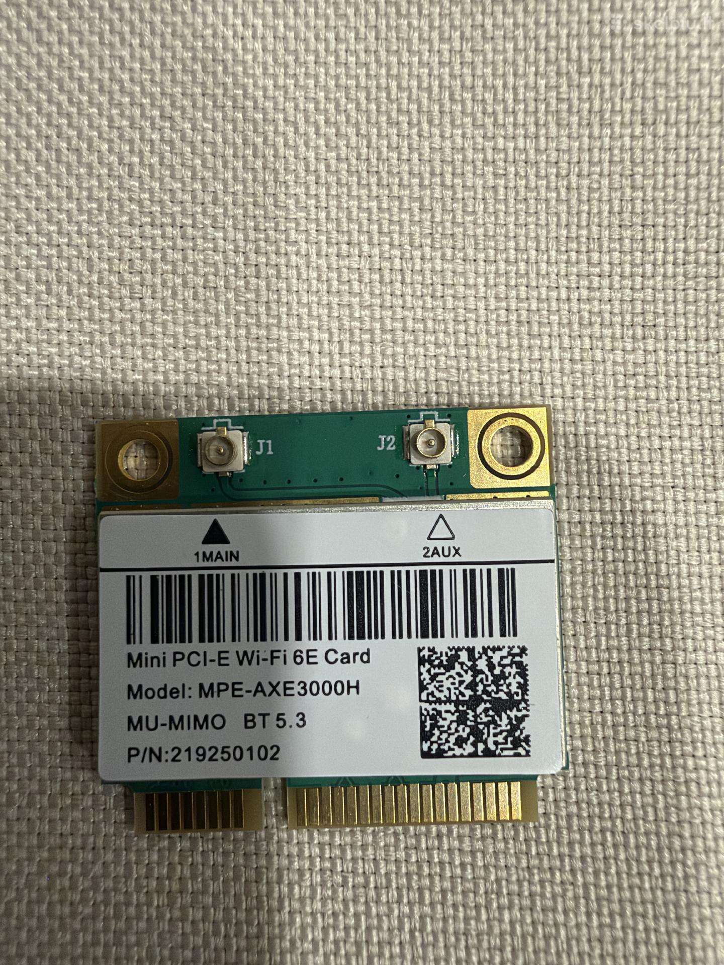 Wi-fi 6e + Bluetooth 5.3 + Mini Pci-e