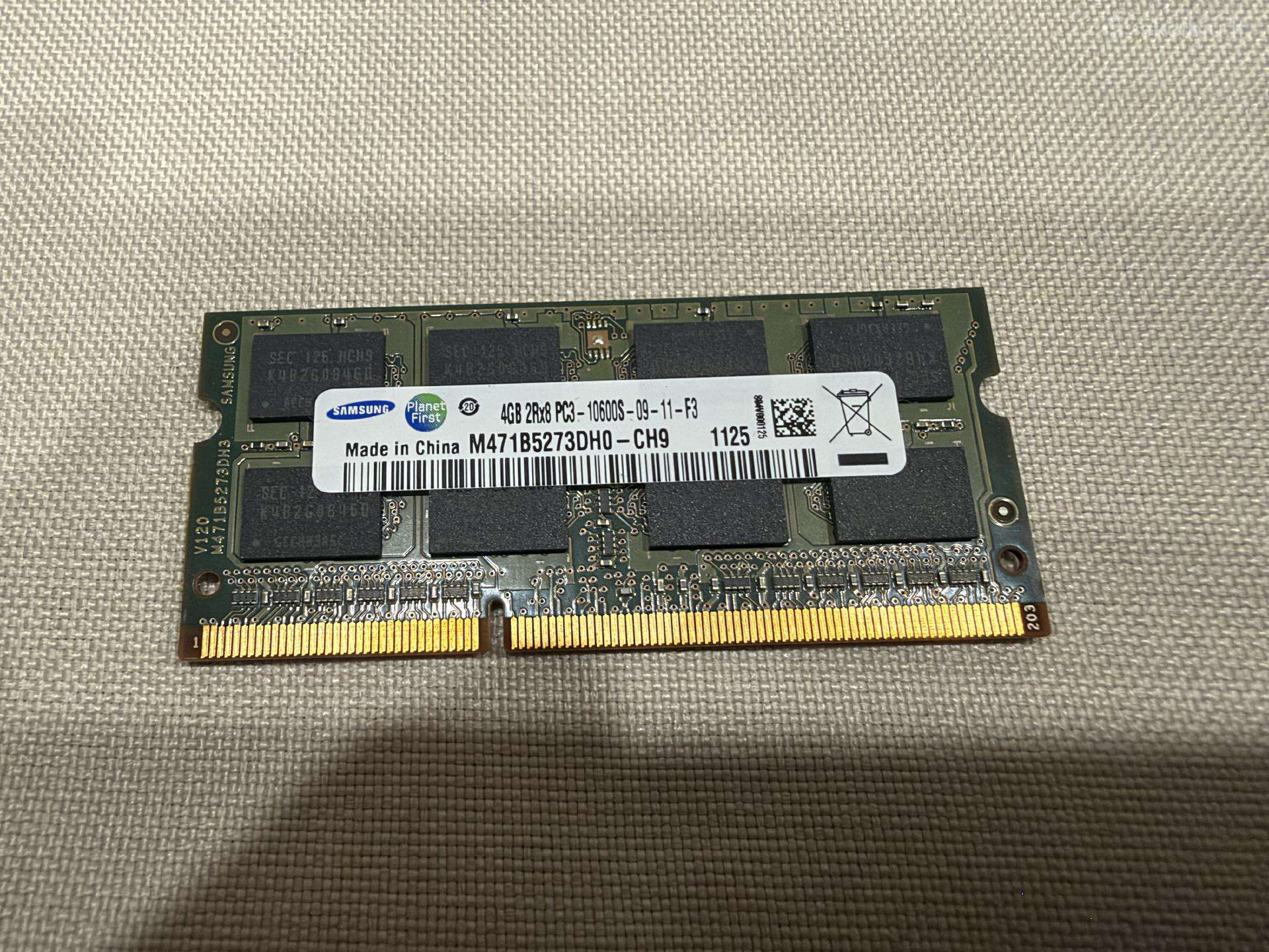 RAM Samsung 4 GB Ddr3
