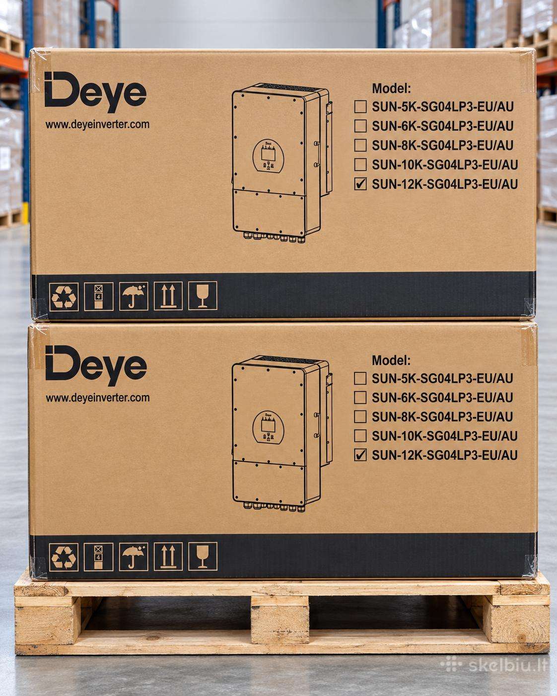 Deye Sun-12kw 2x Hibridiniai