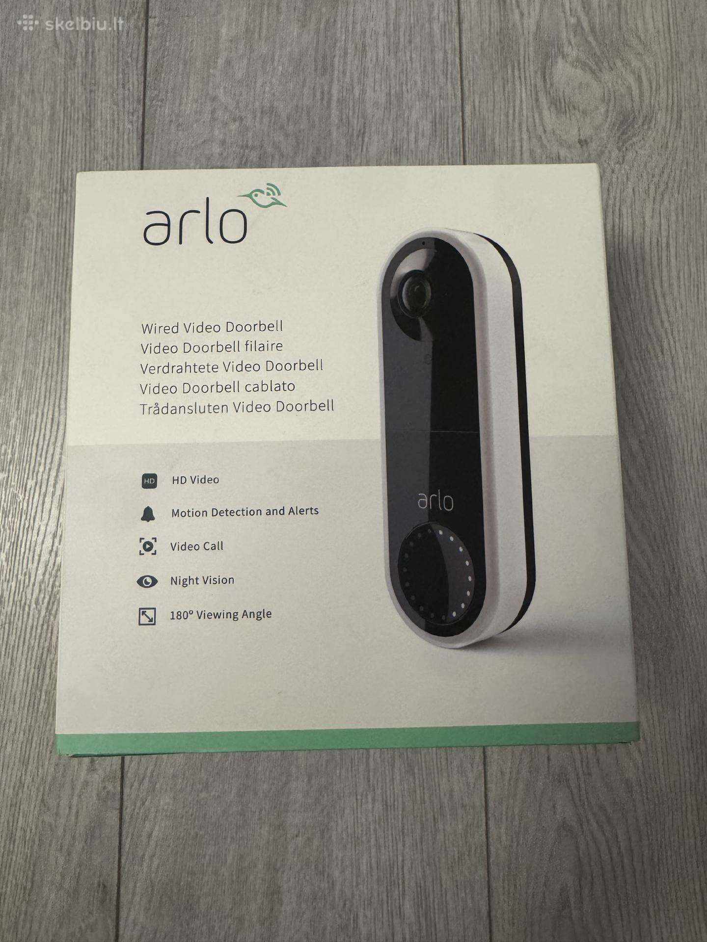 Arlo vaizdinis durų skambutis