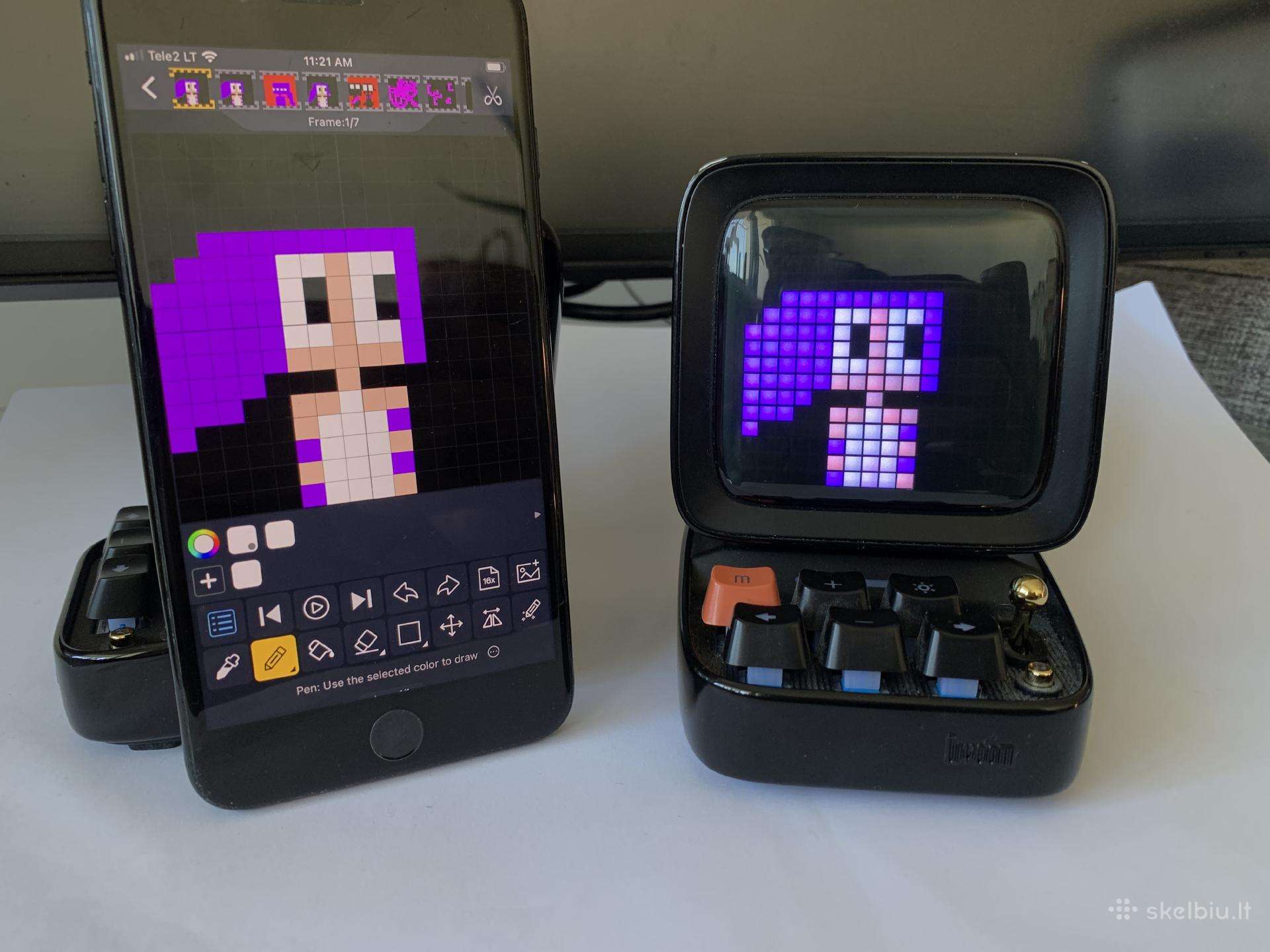 Galinga Pixelart bluetooth microsd kolonele