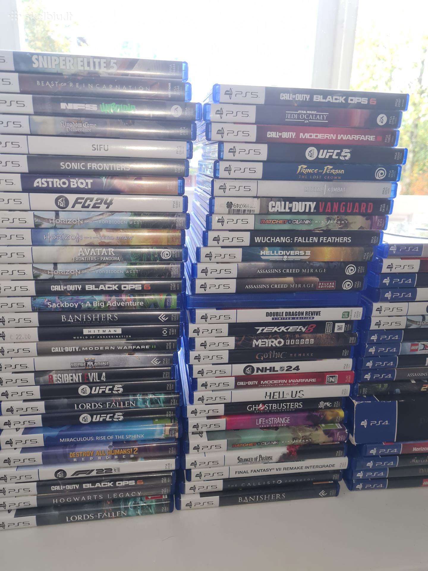 Playstation 4 ir Playstation 5 žaidimai2026.10.06
