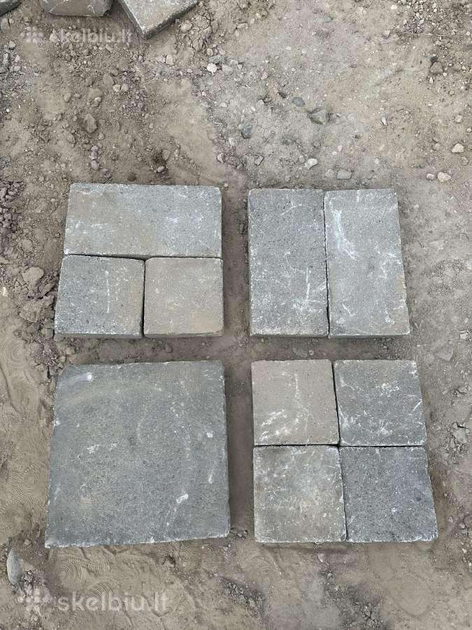 Naudotos šaligatvių plytelės