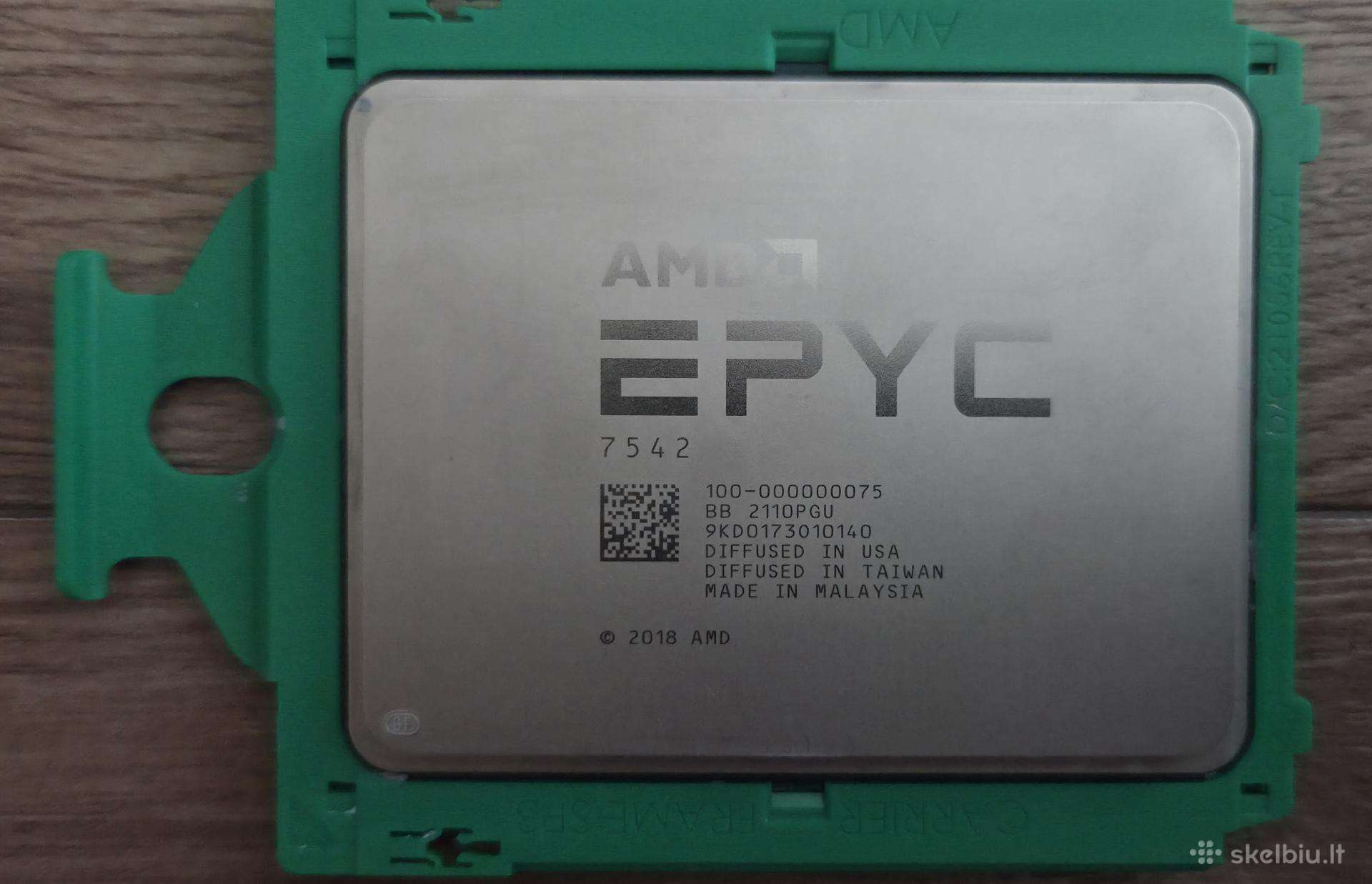 Xeon Platinum 8268, Gold 6152, Amd Epyc 7542, 7282