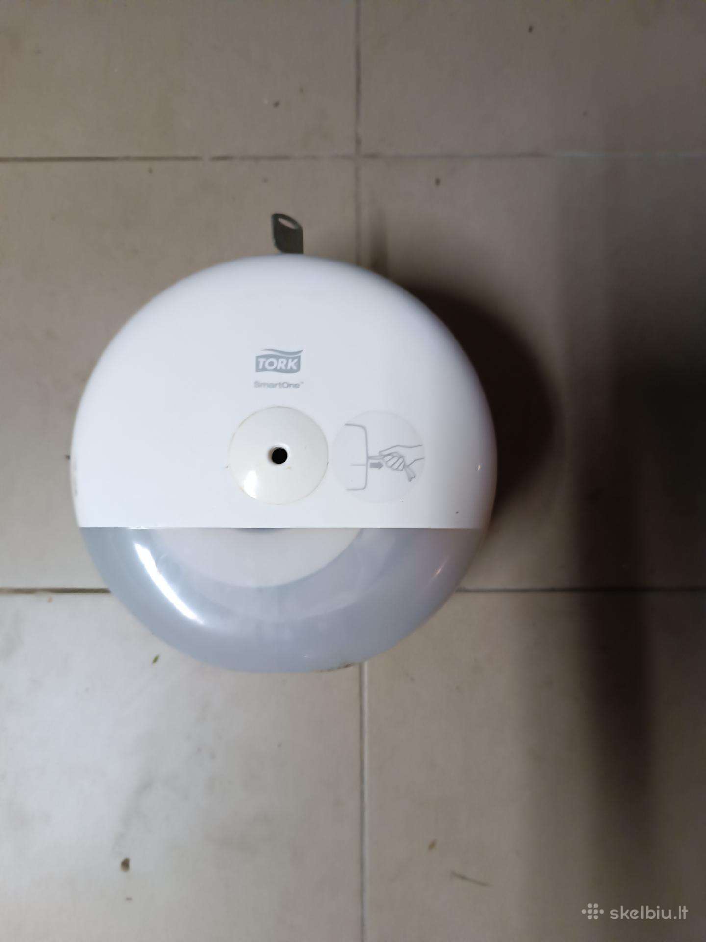Tualetinio popieriaus laikiklis Tork T9, baltas