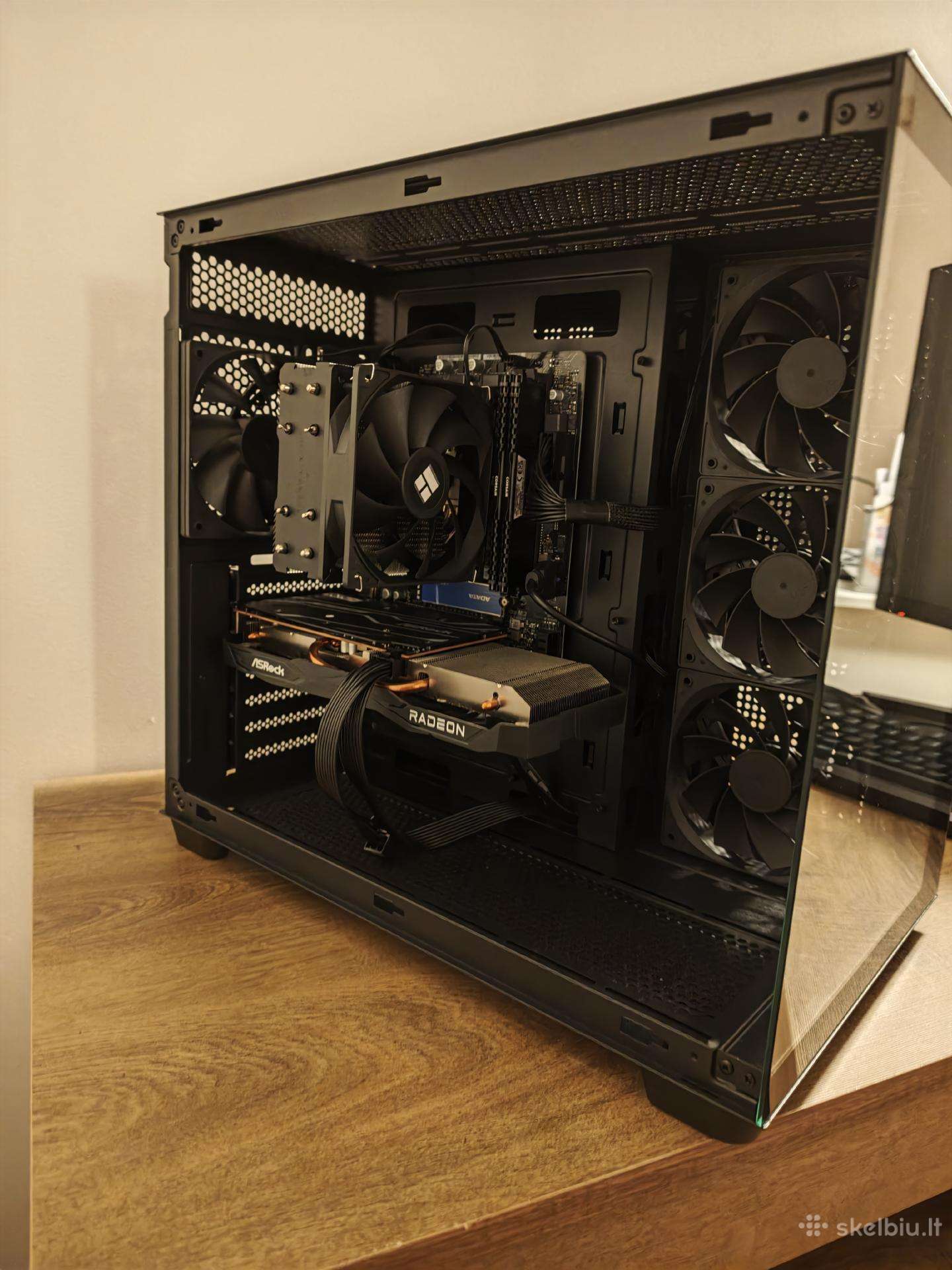 Estetiskas Rx 6600/ryzen 5 3600 Zaidimu/darbo Pc