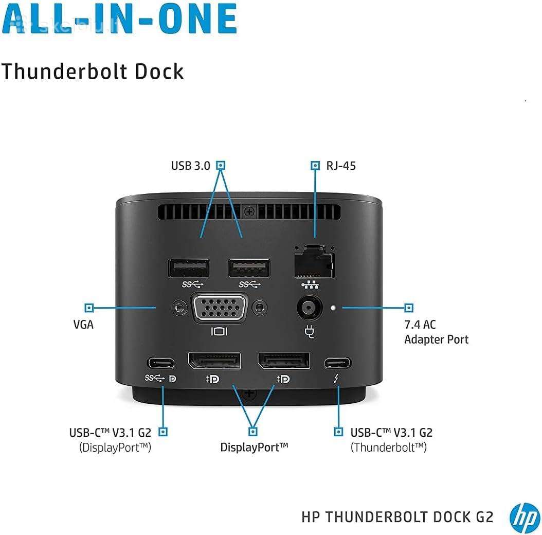 Hp Thunderbolt Dock 120w G2