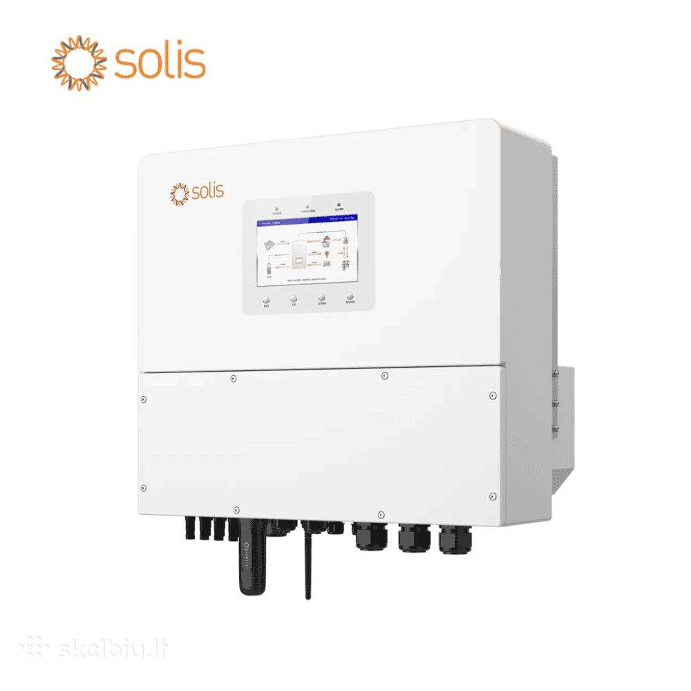 Solis s6 15kw hibridinis inverteris naujas