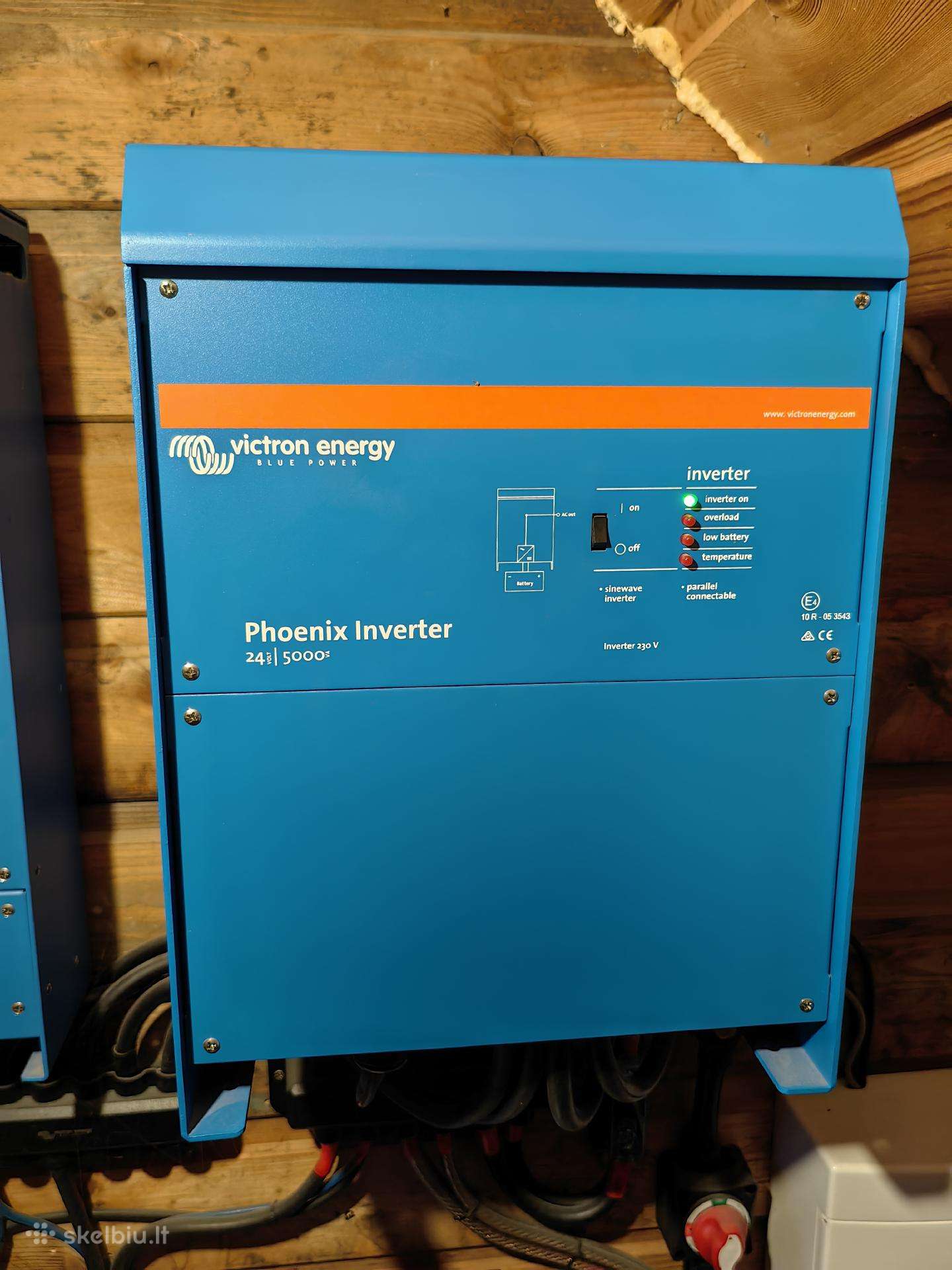 Victron 24v inverteriai, mppt ir kroviklis