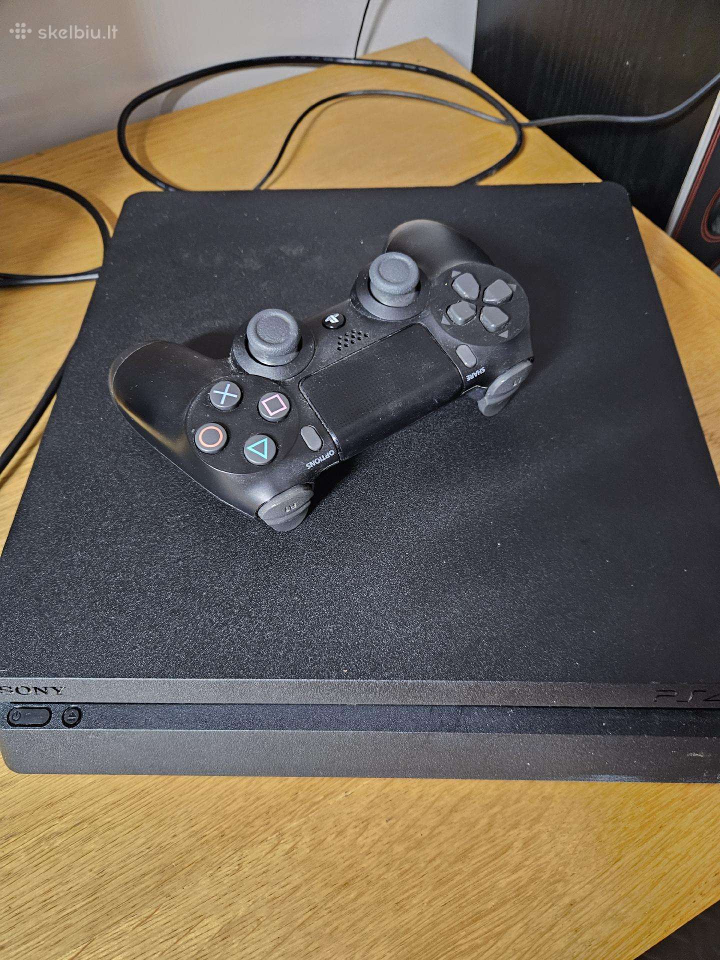 Ps4 slim 1tb 13.02 su žaidimais