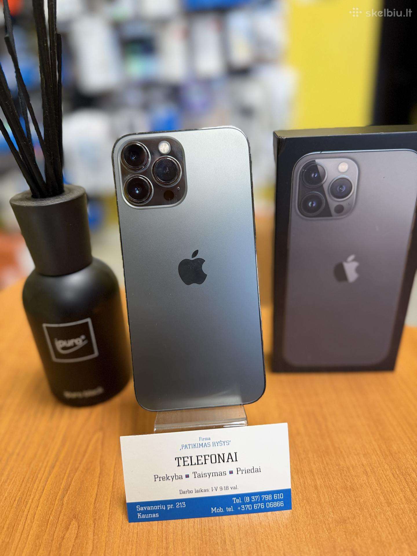 iPhone 13promax 128gb Graphite Su Garantija