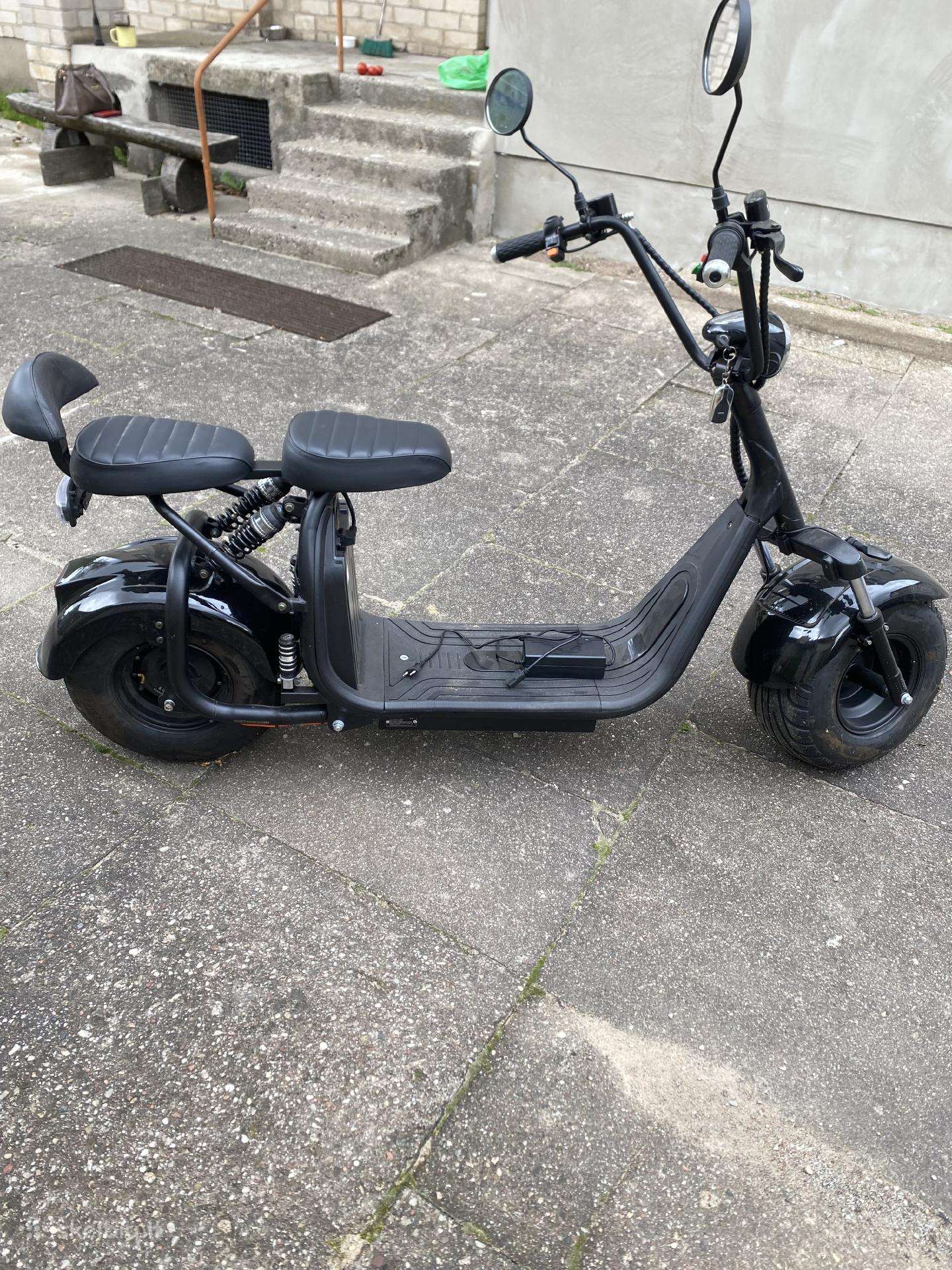 Citycoco elektrinis dviratis Eb-x7, cioperis,1000w