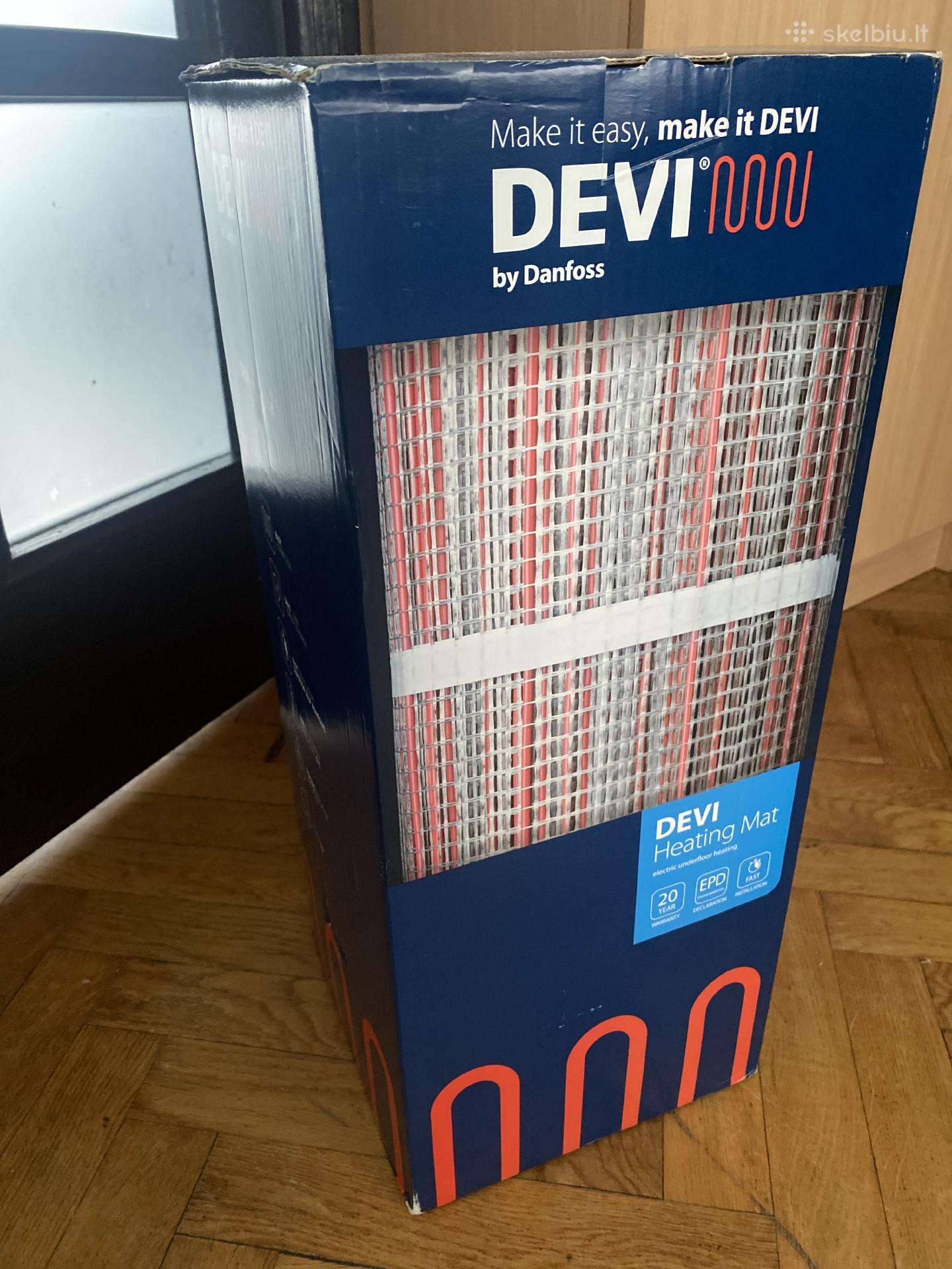 Devi šildomas kilimėlis