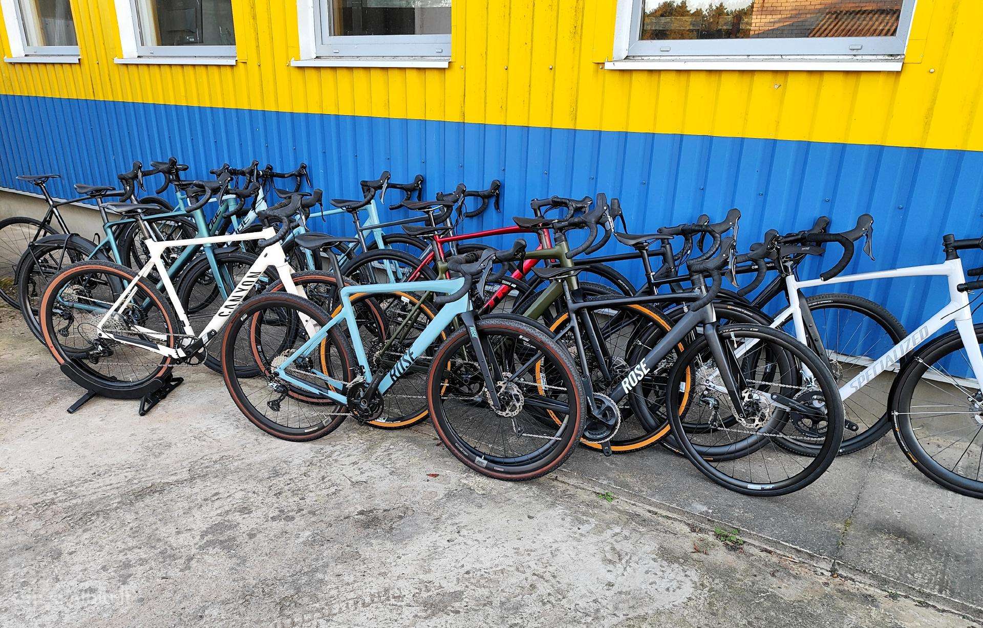 Gautas gravel papildymas XS-XXL nauji bei naudoti