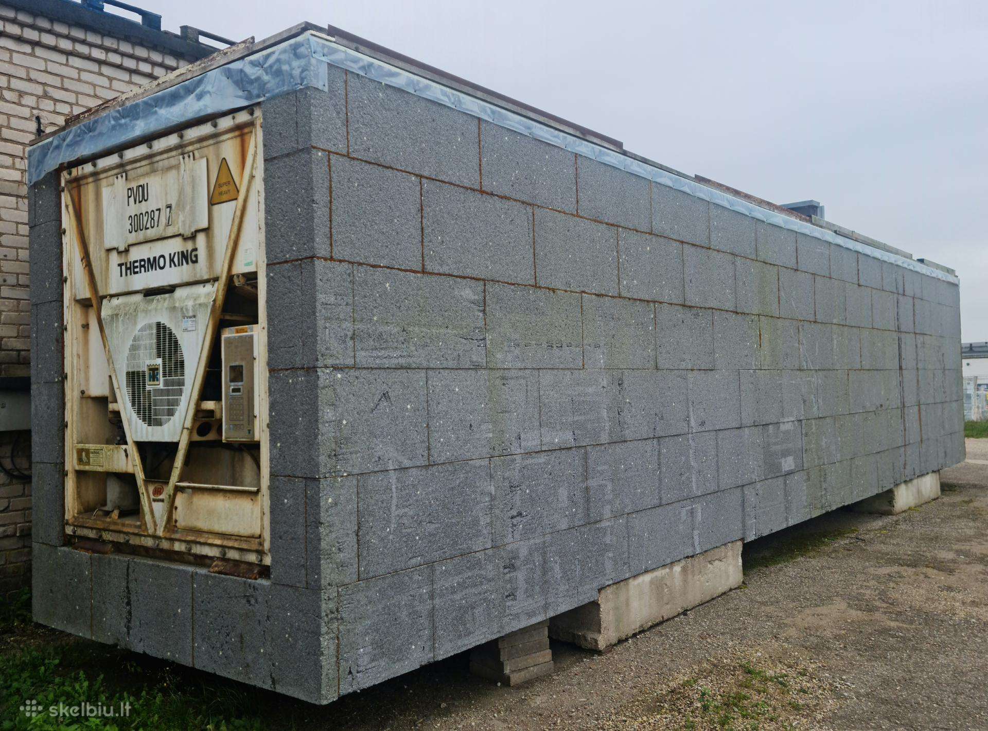 Konteineris Šaldytuvas 13,90 m.