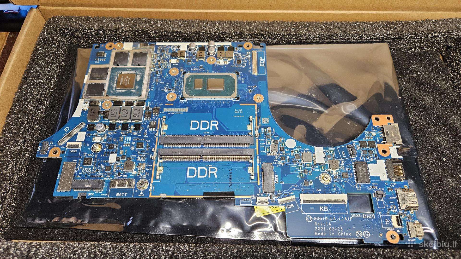 Lenovo Ideapad Gaming 3 15ihu6 plokštė
