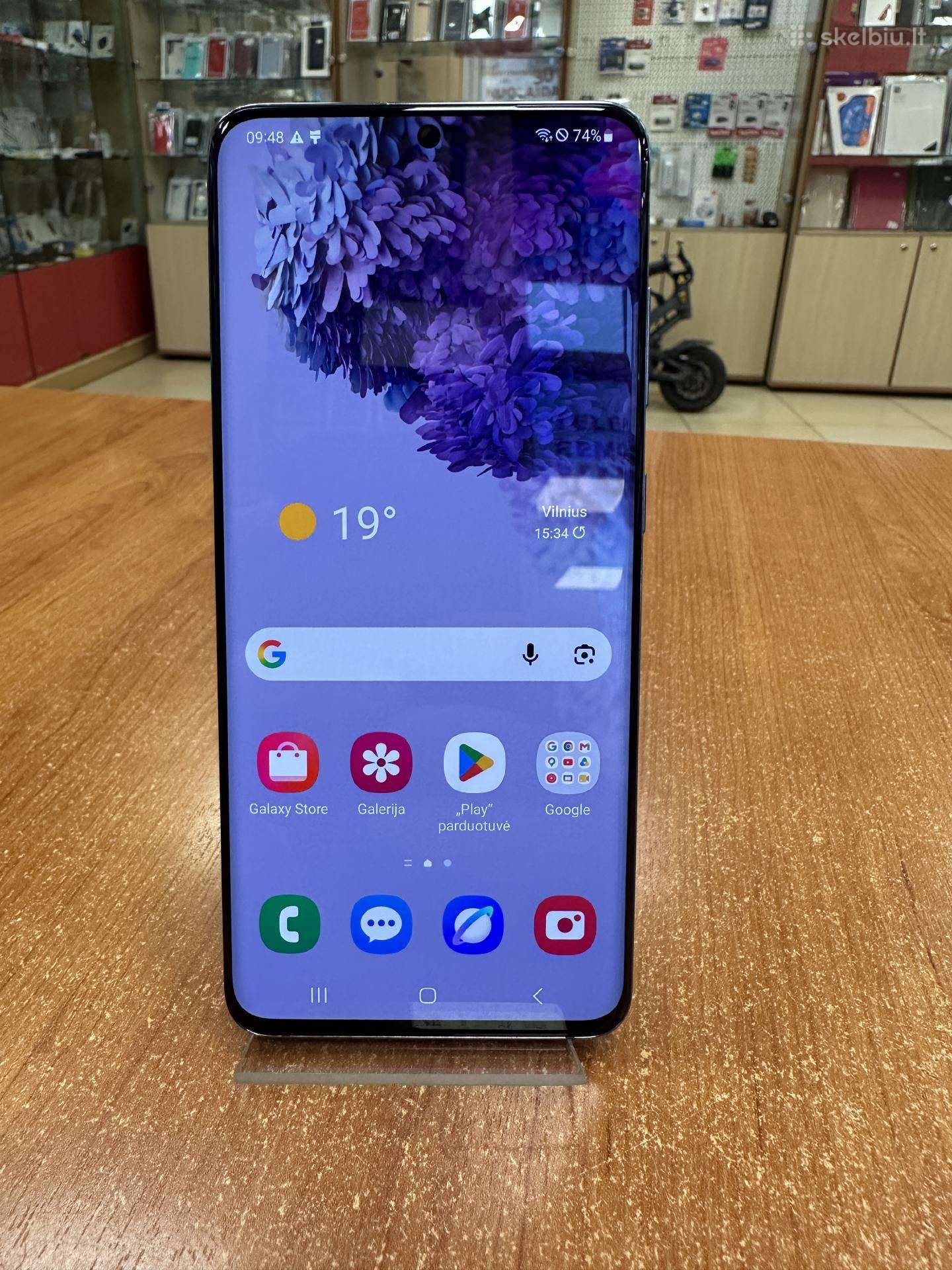 Samsung Galaxy S20 128gb (naudotas)