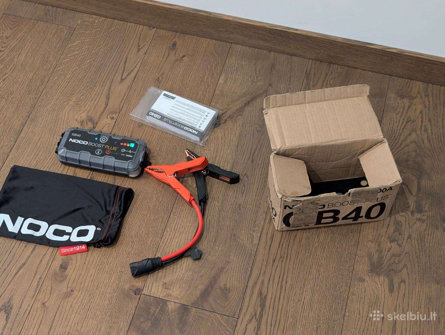 Noco išorinė baterija Gb40, boost plus, automobili