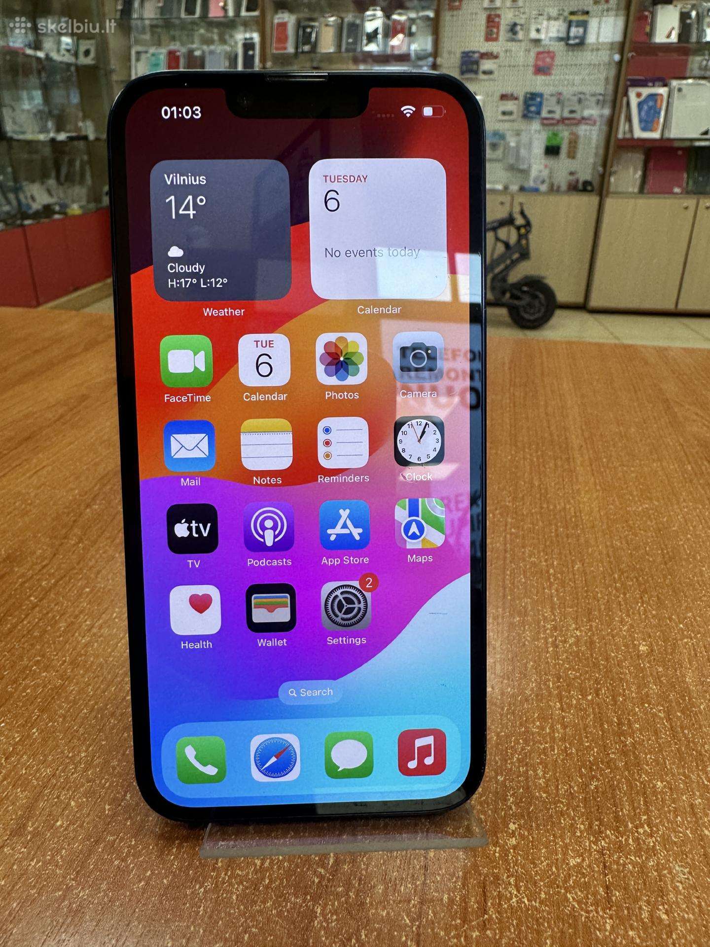 Apple iPhone 14 128 GB (Naudotas)