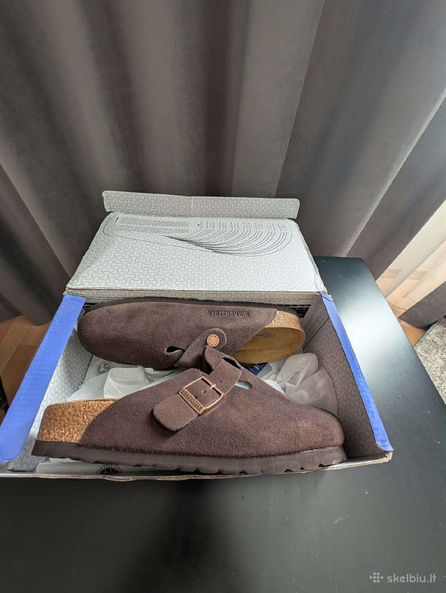 Nauji originalūs Birkenstock Boston (Soft Footbed)