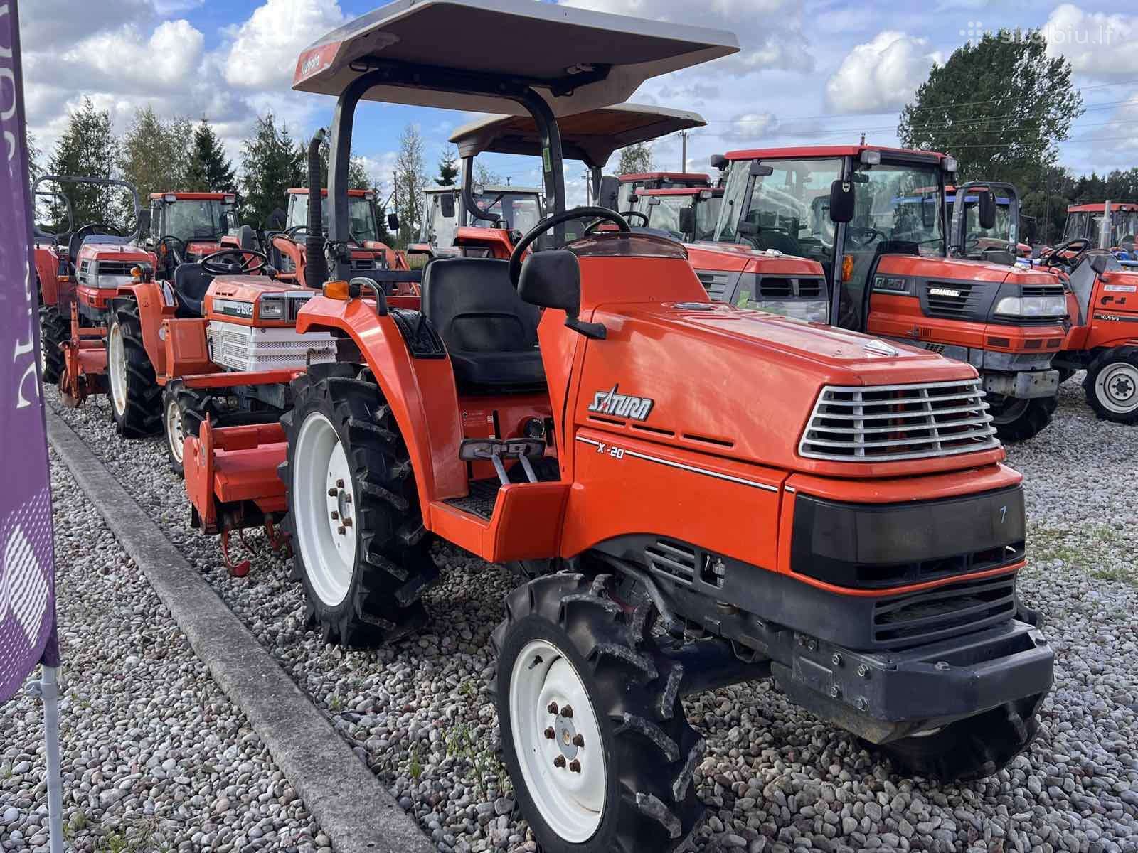 Japoniški mini traktoriai nauja siunta 2026 10 05