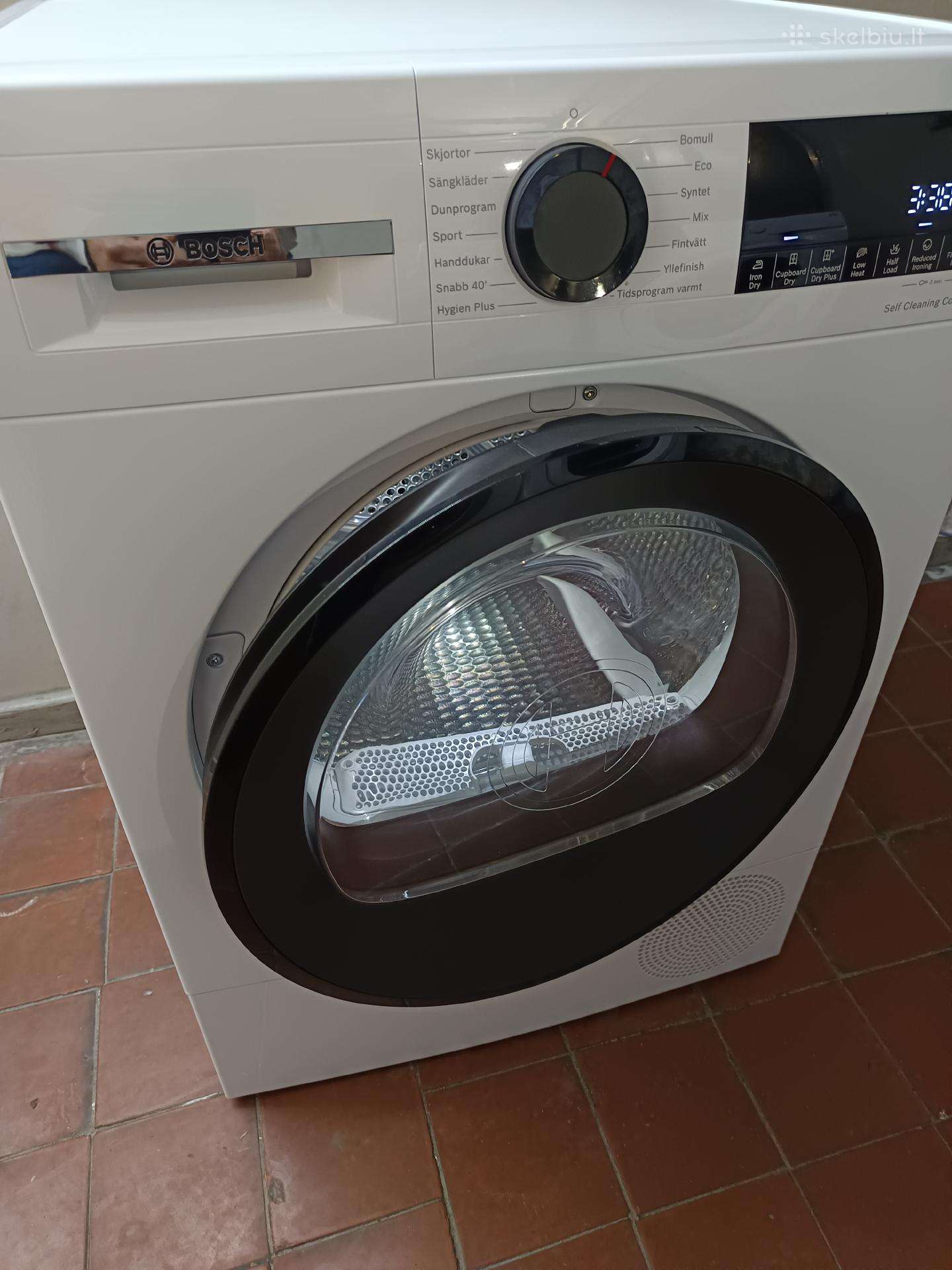 Bosch 6serijos 2025m 9kg su garantija