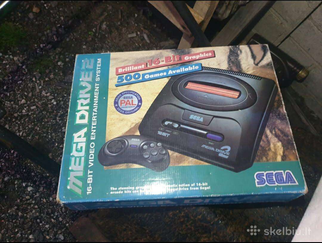 Reikalingi sega žaidimai ir jų rėmeliai