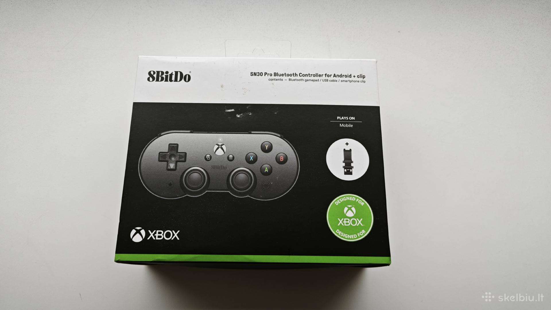 8bitdo Sn30 Pro (Xbox Cloud / Android) + Clip