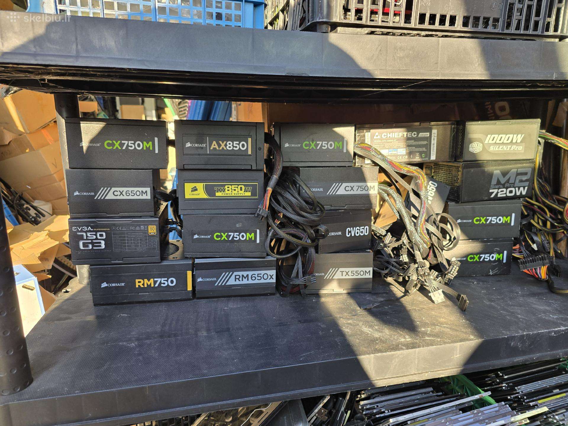 Maitinimo blokaic corsair Evga ir kt. 500w-1000w