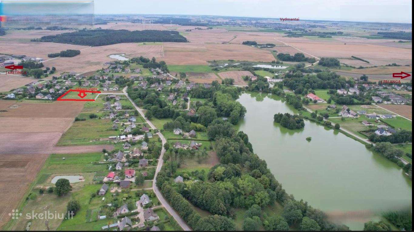 Namų valdos sklypai Rūdaičiuose, Kretingos raj.