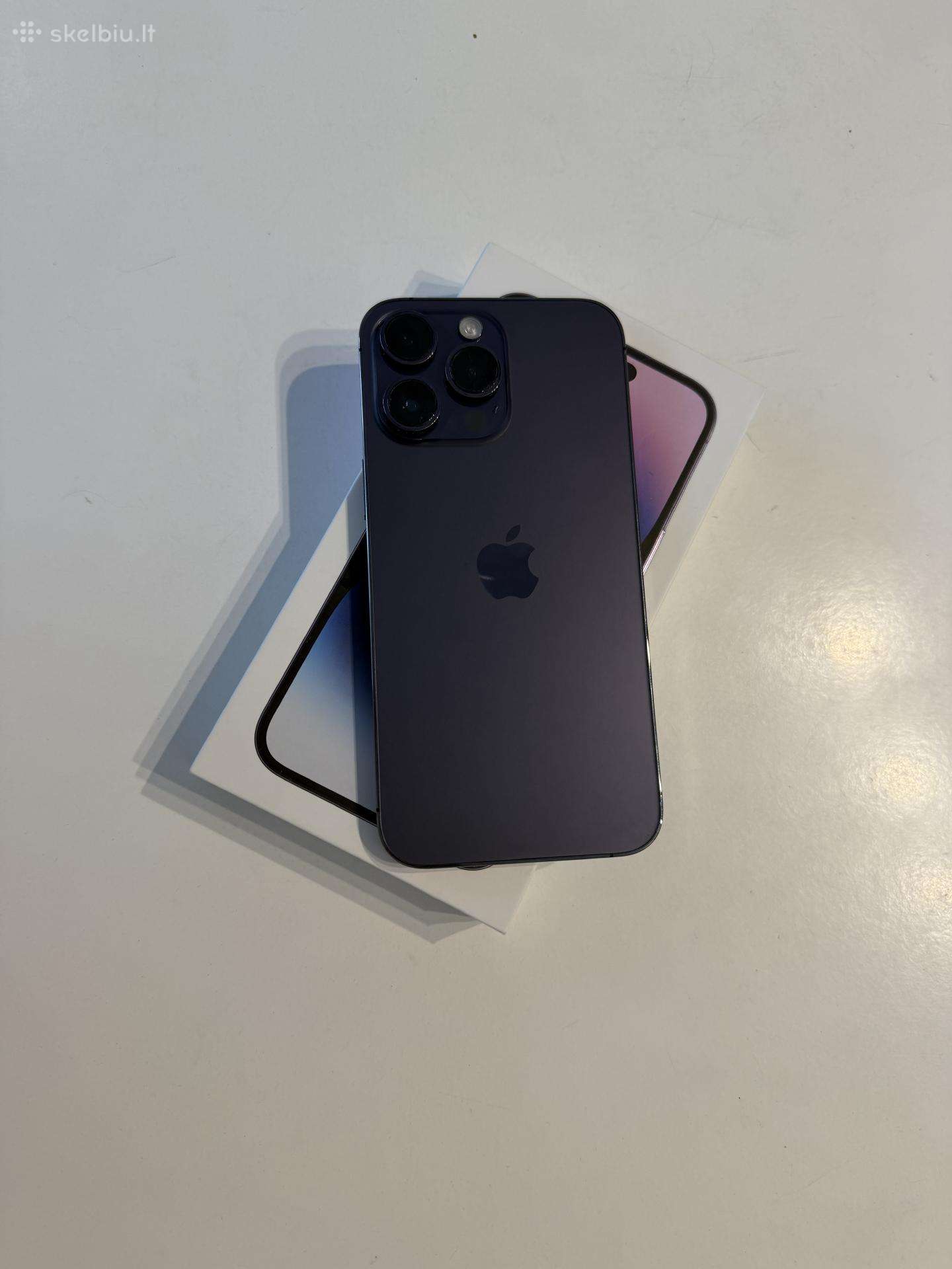 Apple iPhone 14 pro max 256gb purple 100%