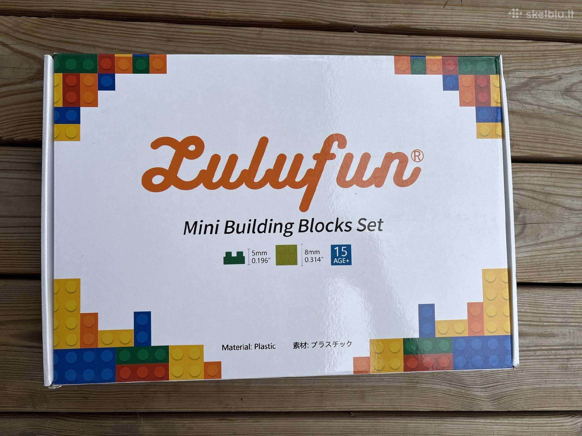 Zhe Gao Mengle Mall mini kaladėlės su LED