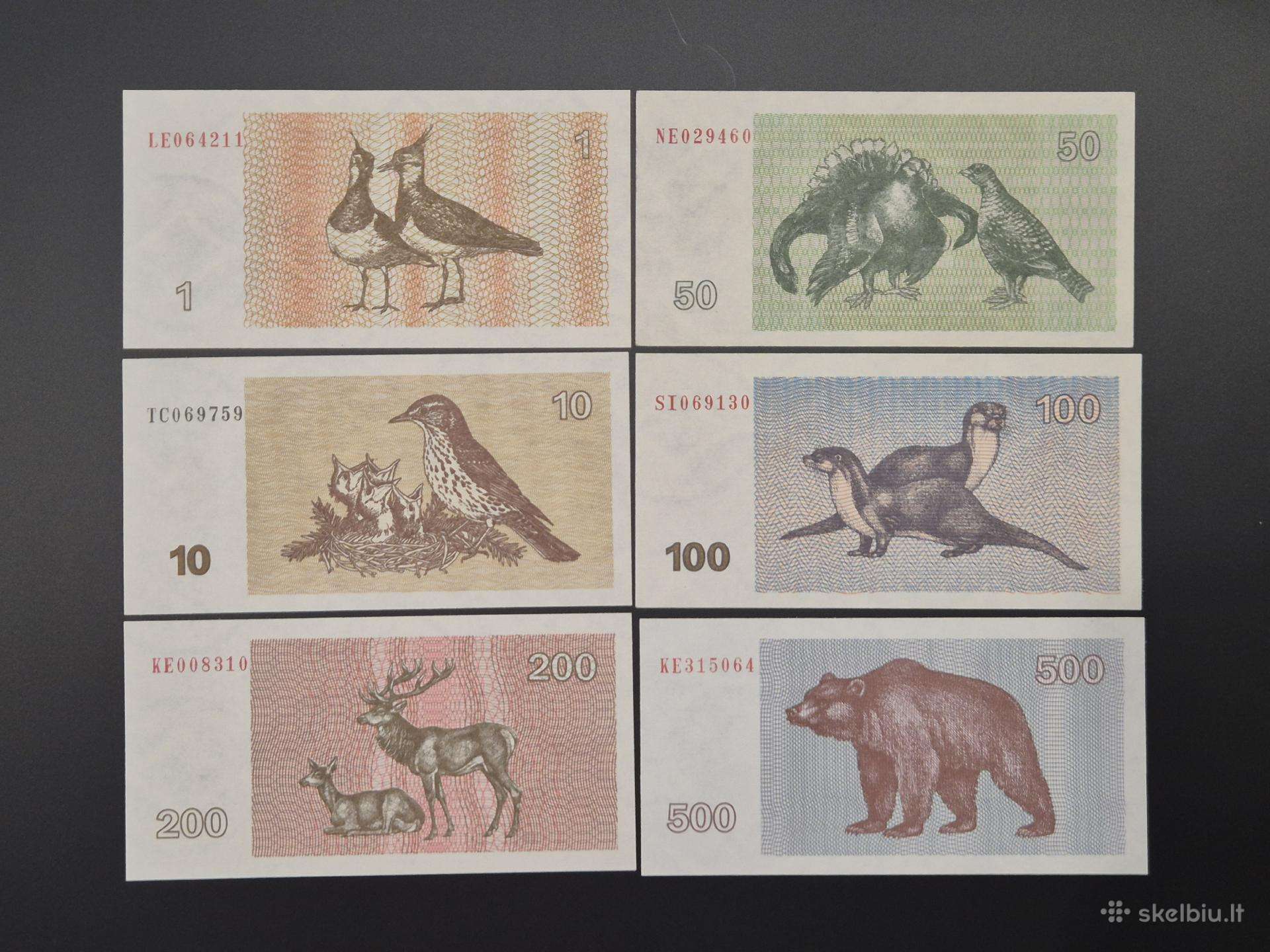 1992-1993 m. talonų rinkinukas