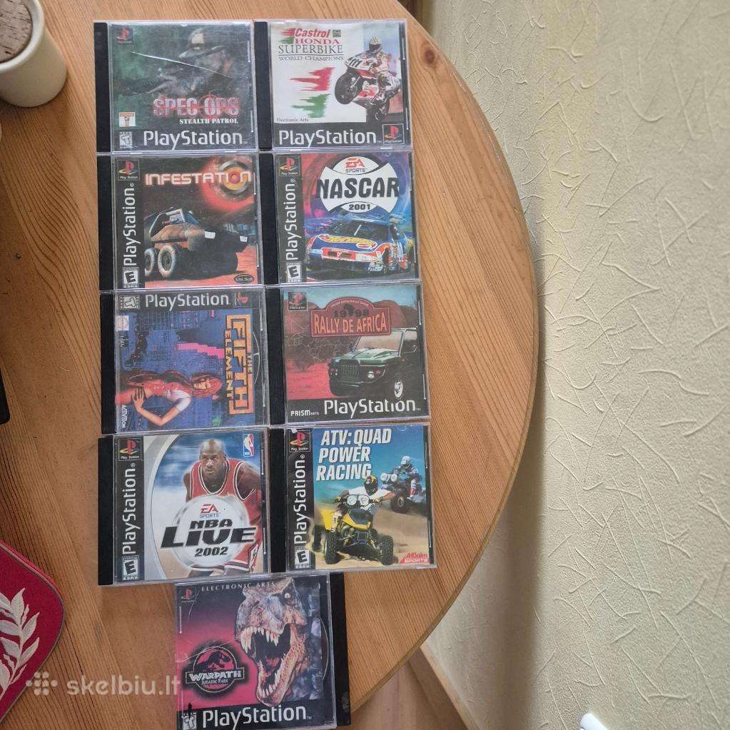 Sony Playstation 1 (Ps1) žaidimai