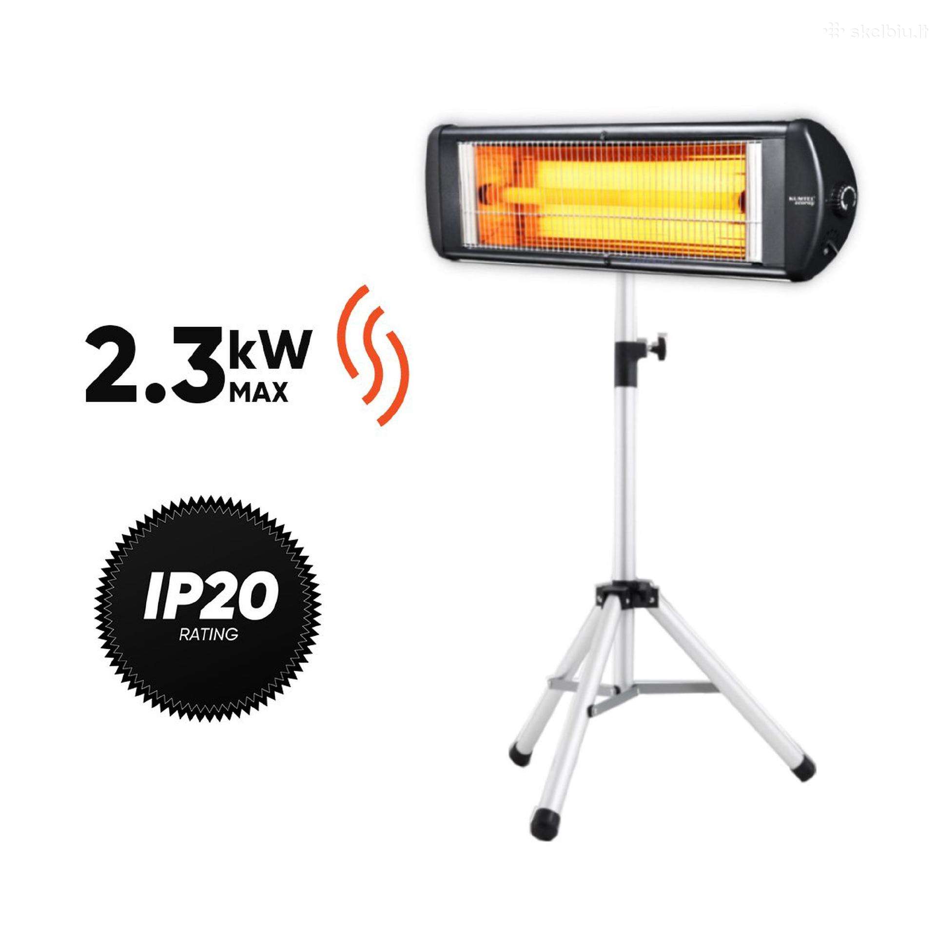 Infraraudonųjų Kumtel Ecoray Ex-23 06- 2.3 kw *