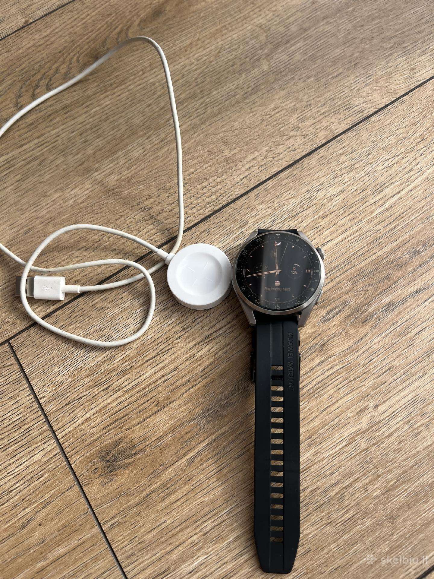 Huawei 3 GT pro titanium (46mm). 100 eur. Klaipėda