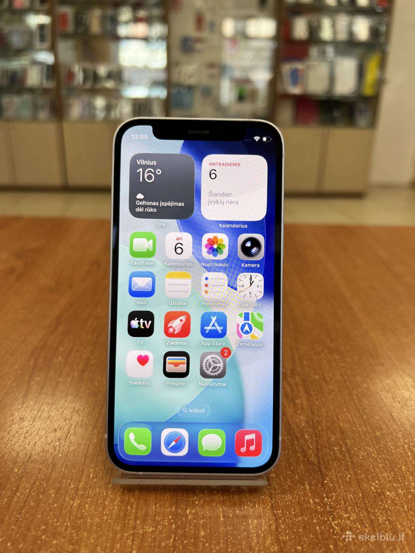 Apple iPhone 12 Mini 128 GB (Naudotas)