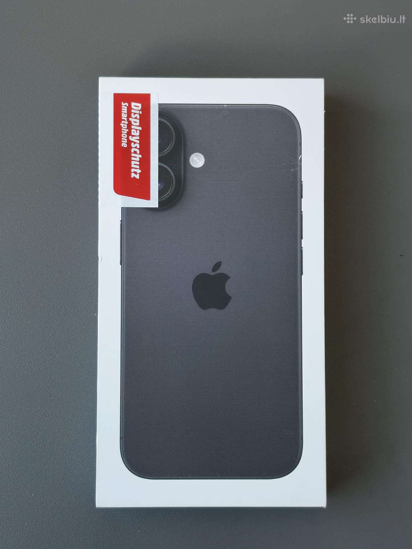 Naujas iPhone 16 128 GB – neatidaryta dėžutė