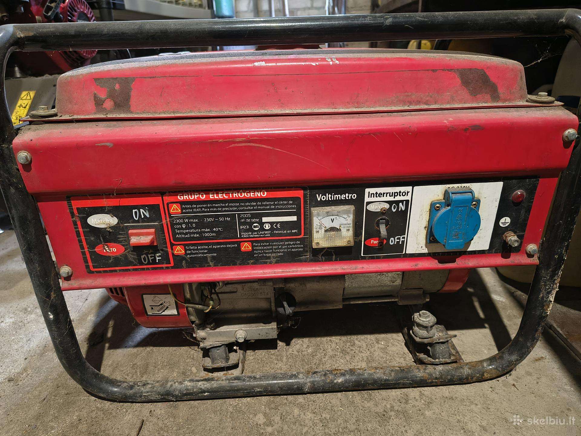 Benzininis generatorius 2,3kw