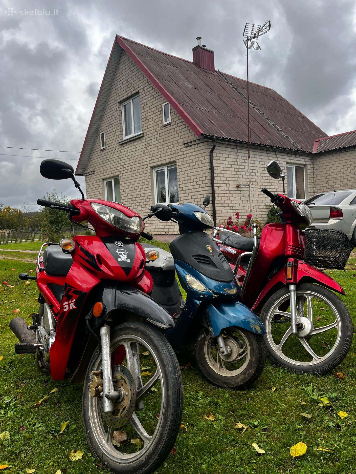 Garažo valymas! Mopedai