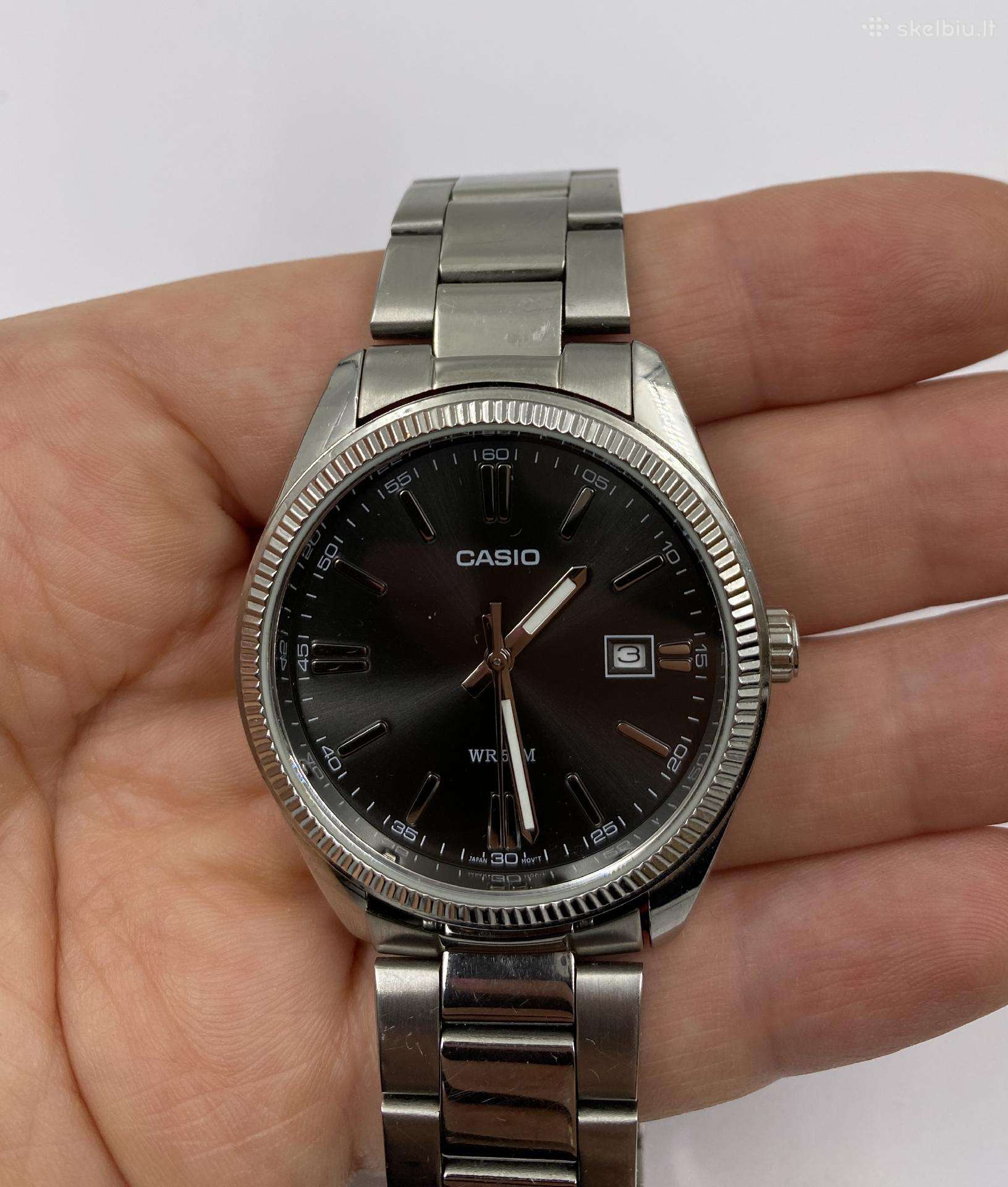Laikrodis Casio. Einantis